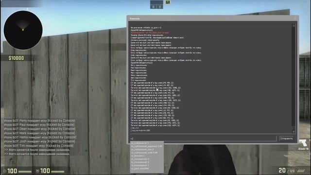 Создаем DM сервер с ботами для тренировки стрельбы в CS:GO смотреть онлайн