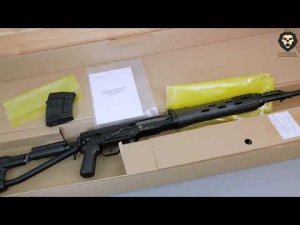 Макет снайперской Винтовки Драгунова ММГ СВД С (складной) видео обзор 4k