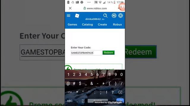 Все рабочие промокоды в роблокс смотреть онлайн