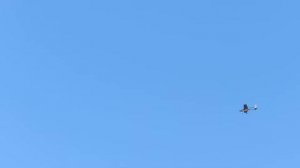 Облет 3х метрового бензинового БПЛА UAV