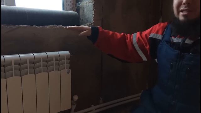 Повесить радиатор отопления