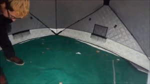 Зимняя палатка куб Woodland Ultra Long трехслойная