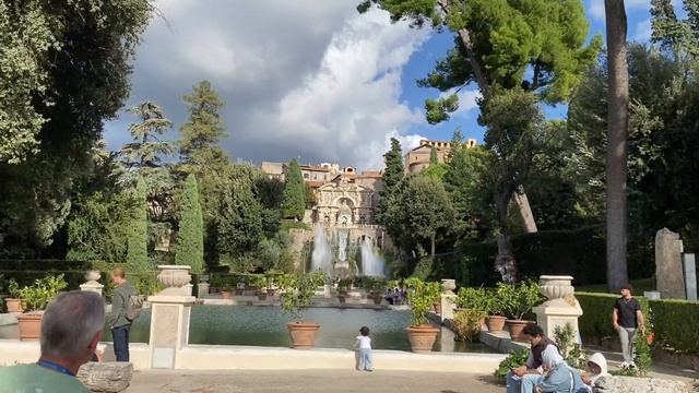 Самая красива вилла в Италии. Вилла D’Esta  #villa #italy #tivoli #villadeste