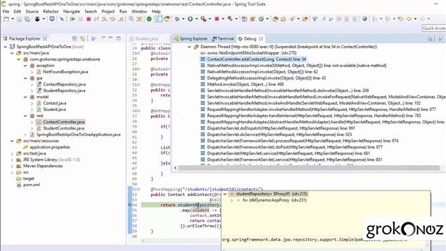 SpringBoot + Hibernate Spring JPA One-to-One Association + PostgreSQL | CRUD RestAPIs смотреть онлайн