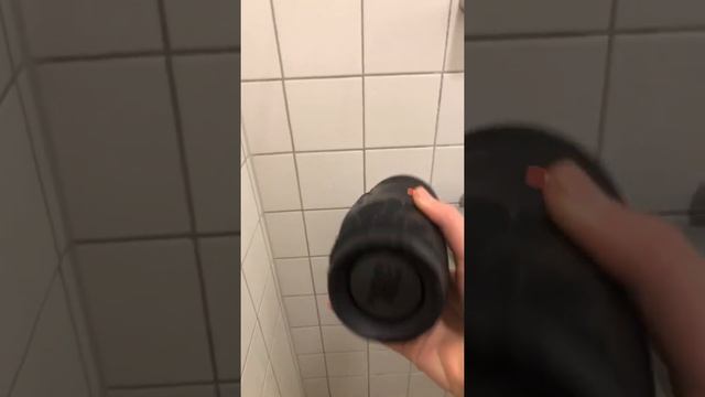 JBL charge 3 shower test