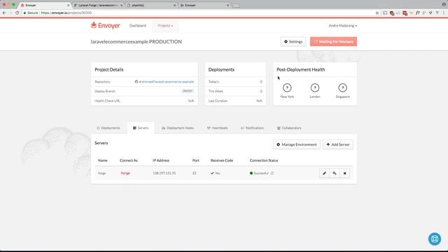 Laravel E-Commerce - Zero Downtime Deployment w/ Envoyer - Part 8 смотреть онлайн