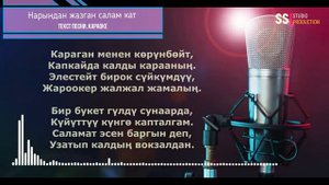 Нарындан жазган салам кат