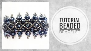 #МК - Браслет из бисера и граненых бусин | #Tutorial - Beaded bracelet and beads