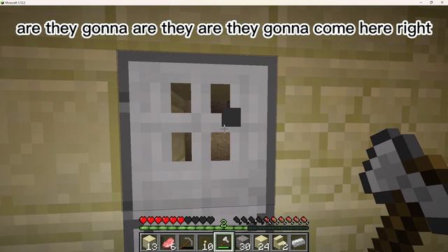 The end of Minecraft A Zombie Apocalypse time#minecraft #zombiesurvival #scary #fyp #algorithm