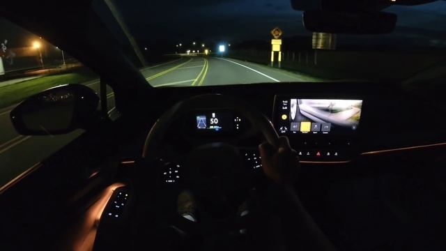 2021 VW ID.4 1st Edition - POV Night Drive (Binaural Audio) смотреть онлайн