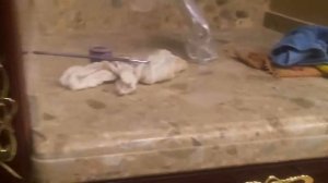 Каменная столешница из терраццо. Столешница из искусственного камня родом из Италии.