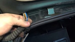 Opel Astra G ремонт жгута проводов багажника