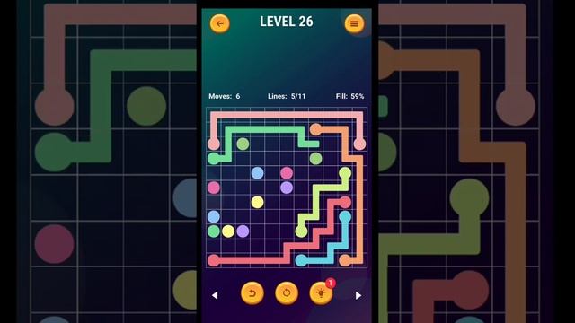 Connect the dots - Line puzzle game Expert level 26 #shorts