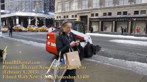 Canon Powershot A1400 Review - Blizzard Nemo In New York City