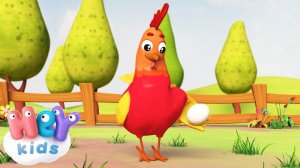 La gallina grossa e rossa - Canzoncine per bambini piccoli | HeyKids Italiano