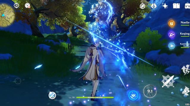 Guro Genshin Impact gameplay(testing the highest graphics in Genshin Impact)