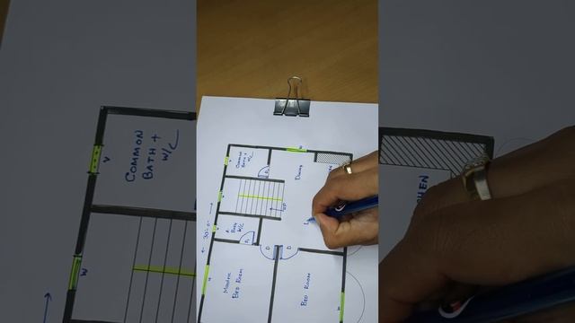 30 X 22 SMALL HOUSE PLAN II 30 X 22 GHAR KA NAKSHA II 2BHK FLOOR PLAN DESIGN смотреть онлайн