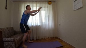 Тренировка по Волейболу в Домашних Условиях