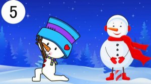 Snowman Yoga Freeze Dance ❄️ Winter Brain Break ❄️ Just Dance 🎄Holiday Yoga for Kids 🎄