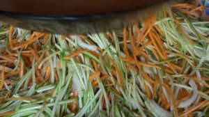 Кабачки по-корейски. Салат из кабачков на зиму