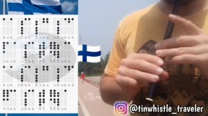 Finnish Polka (Ievan Polka) - Tin Whistle Cover & Tabs Tutorial!