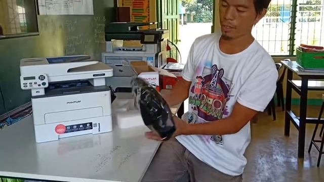 TUTORIAL IN INSTALLING PRINTER DRUM REPLACEMENT | PANTUM PRINTER | M71205 SERIES MONOCHROME LASER смотреть онлайн