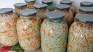 БЫСТРАЯ ЗАСОЛКА КАПУСТЫ НА ЗИМУ.