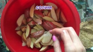 Картофель по деревенски в панировочных сухарях в духовке. Домашний fast-food