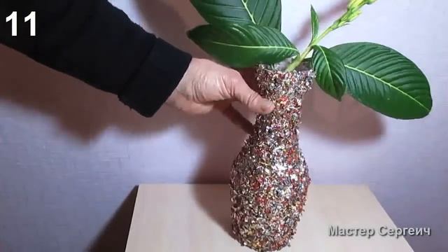 20 идей декора бутылок. Декор своими руками