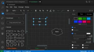 VS Code tips — The Draw.io extension