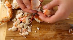 Закуска с камчатским крабом.Рецепт