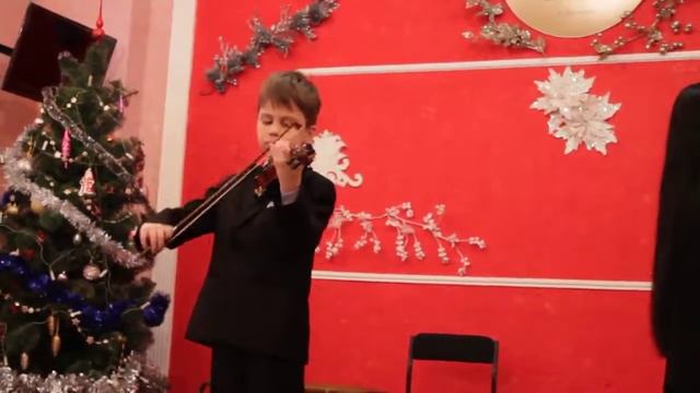 Игорь Воюшин, 7 лет. Ш.Данкля "Концертное соло" h-moll смотреть онлайн