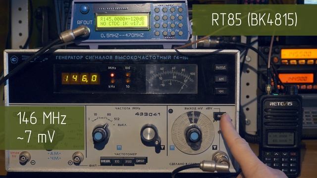 BEKEN BK4815 или RDA1846? Сравнение приёмников по динамическому диапазону.
