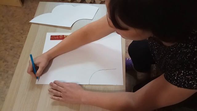 Изготовление кокошника из фатина (часть 1)