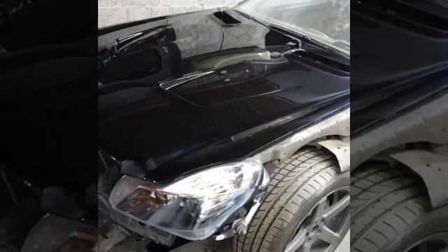 Рестайлинг и полный окрас Mercedes Benz SL смотреть онлайн