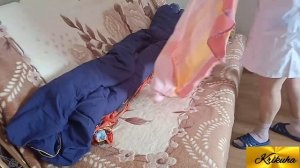 как быстро поменять постельное у "лежачего больного" и не причинить ему дискомфорт.