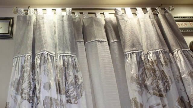 Дизайн штор для зала