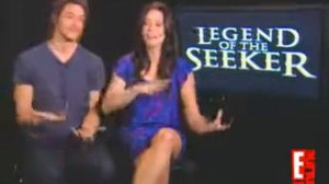 E Online Interview de Craig Horner et Bridget Regan - Legend of the Seeker