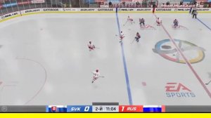 Хоккей Словакия Россия период 2 НХЛ 21