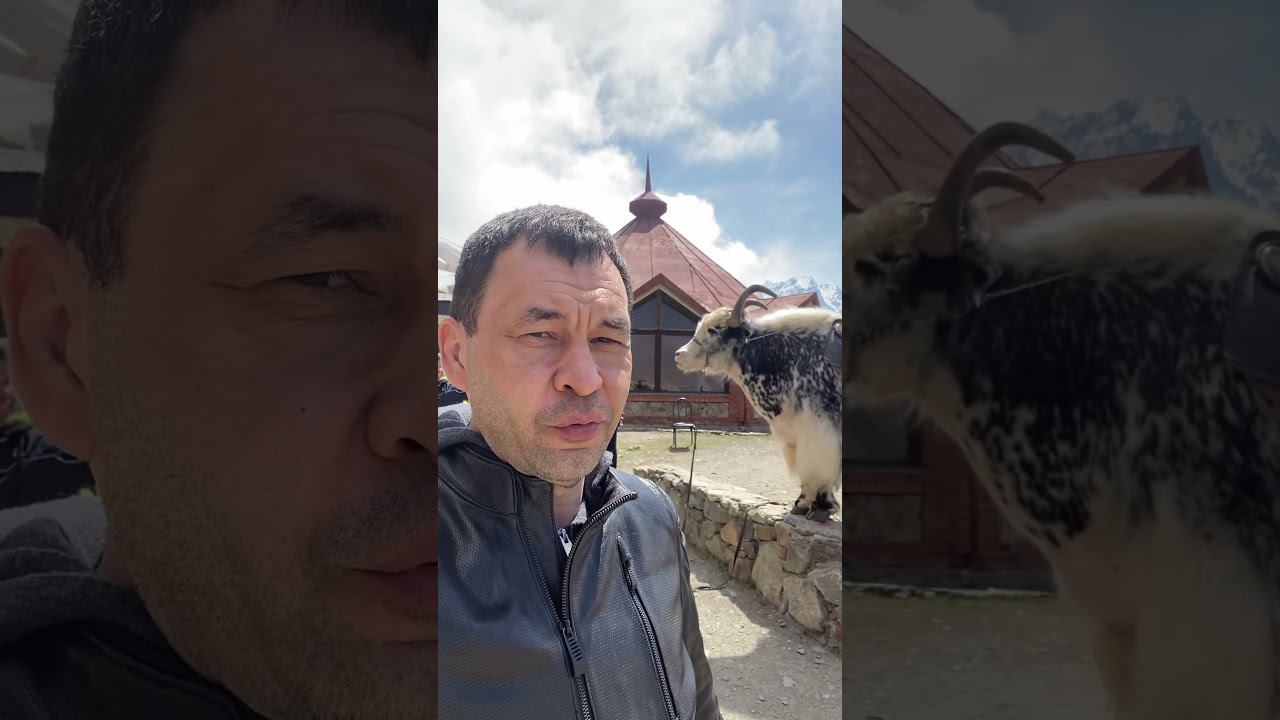 Я на фоне яка