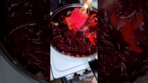 Икра из свёклы, очень вкусная и полезная#свекольная икра #свекольник