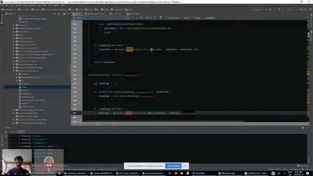 Examples of JavaScript Hooks in WordPress
