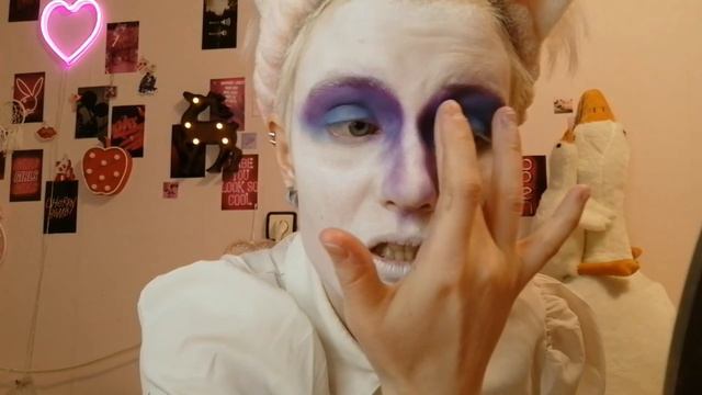 Makeup Lucifer Morningstar 🍎Макияж Короля Ада🐥 Hazbin Hotel Cosplay
