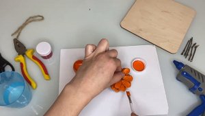 Картина букет из шишек / Букет из природных материалов