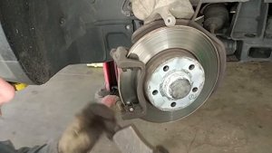 Замена колодок на Мерседес А класс