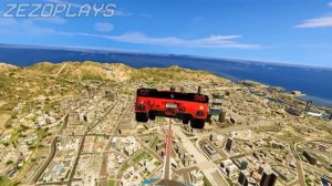 GTA V Amazing Mega Ramp with  Spiderman, hulk, Rhin & Superheroes By Super Cars, SUVs & race truck