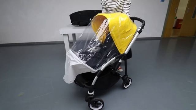 Bugaboo Bee Raincover Assembling Video смотреть онлайн