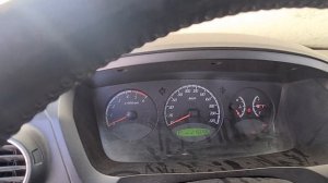 Winter launch of SsangYong Actyon Sports at t=-24 °C. Запуск дизеля зимой.