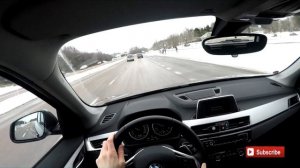 2018 BMW x1 - POV test drive | XDRIVE20D