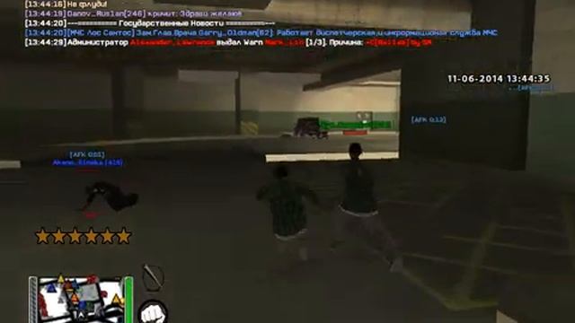 Затащили Rifa, ограбили банк, напали на Police LS. смотреть онлайн